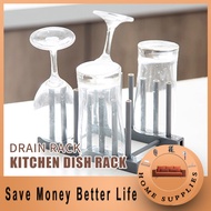 【Better Life】Home Kitchen Storage Rack Draining Dish Rack Home Cabinet Dish Storage Rack