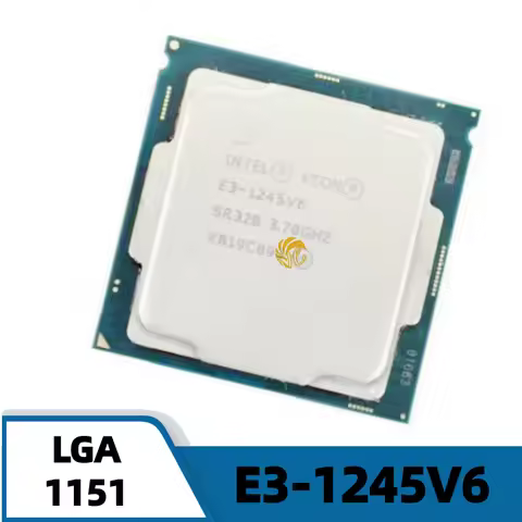 Intel Xeon E3-1245V6 E3-1245 V6 E3 1245 V6 E3 1245V6 3.70GHZ Quad-Core 8MB LGA1151 14nm 73W