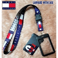 COD TOMMY HILFIGER LANYARD KEY HOLDER NECK STRAP BAG TAG