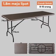 Meja Lipat Panjang Meja Portable Meja Makan Belajar Komputer Laptop Serbaguna Meja Taman  Outdoor