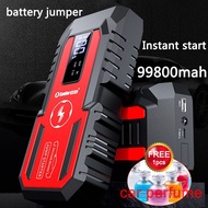 12V jumper kereta powerbank car jumper battery jumper power bank car powerbank jump starter with air pump car powerbank