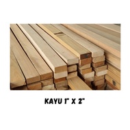 6FT KAYU 1" X 2" WOODLINE WOOD | FURNITURE WOOD | 6 KAKI KAYU METING