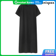 Daily Short-Sleeve Long Dress (Xq2Ow011L0)