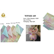 2 tone Rainbow Flower Wrapping Paper -(M'sia Ready Stock) (WPMH-109)