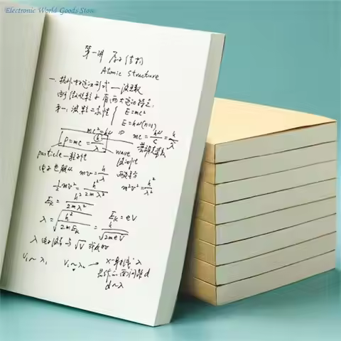 A3PD Thick Journal Notebook 368 Pages Unlined Notebook Sketch Book Drawing Books for Student Sketchi