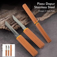 PISAU JEPANG KATANA 2 IN 1 pisau stainless