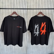 Oversized 44 Label group Combination tee
