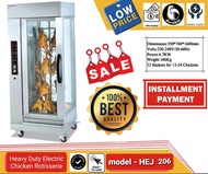 Electric / Gas fed Rotisserie, Commercial Rotisserie Oven, Heavy duty commercial oven, Rotisserie Chicken, Liempo Griller, Chicken Griller, Good for Lechon Manok Business