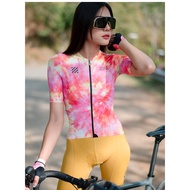 MONTON WOMEN SHORT SLEEVE CYCLING JERSEY AUTUMNWARM