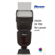 Nissin Di700A Wireless i-TTL Speedlite Flash Light Di700 For canon (used)
