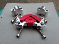 TUTUP RAISER STANG BAR CLAMP NITEX VIXION BYSON CB150R SCORPIO DLL
