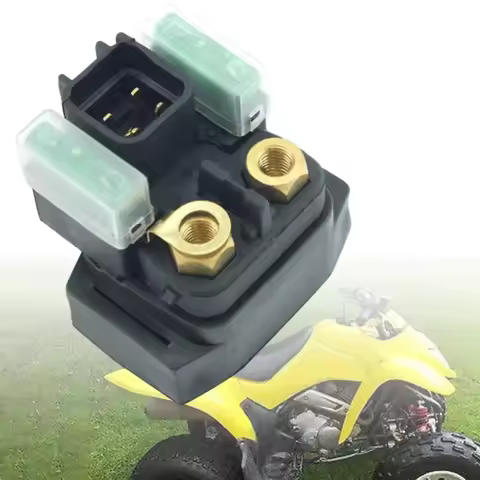Starter Solenoid Relay High Performance Rust-proof Black Motorbike Starter Relay Switch 31800-47E00 