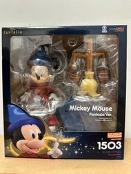 全新未開封 日版 黏土人 Goodsmile Nendoroid No.1503 米奇老鼠 幻想曲 Mickey Mouse (Fantasia ver.) 迪士尼 Disney