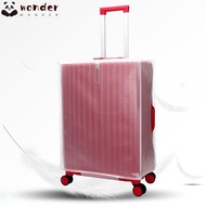 WONDER Luggage Protector Cover, 16-28 Inch Transparent Travel Luggage Cover,  EVA Waterproof Dustproof Suitcase Protector Cover Luggage