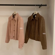 WWE Retro Suede Flight Suit Top Women Jacket Short Jacket Women