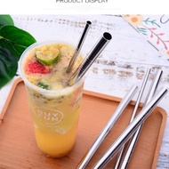 sweet fashion Stainless Metal Straw 4 sets