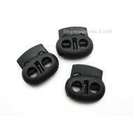 Oval Plastic Adjustable String Bag Fastener Release Clips Buckle Klip Beg (253)