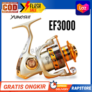 YUMOSHI Reel Pancing EF9000 EF6000 EF5000 EF3000 EF1000 Reel Pancing Spinning 12 Ball Bearing / Gulu