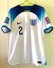 英格蘭🏴󠁧󠁢󠁥󠁮󠁧󠁿國家隊球衣⚽️(2號 卡爾獲加)2022年卡塔爾世界盃