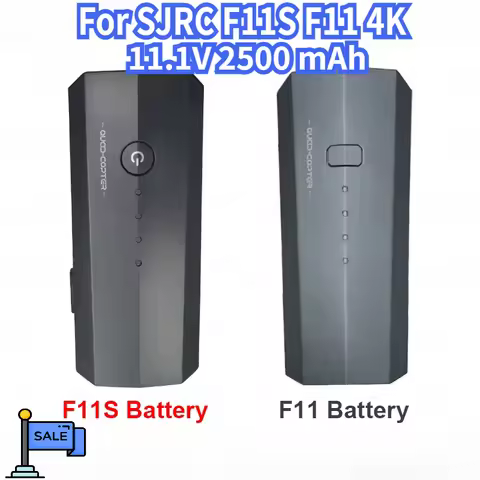 For SJRC F11S 4K Drone Battery F11 4K Pro 11.1V 2500 MAh Battery