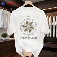 COD 2026300Jin Extra Large Size Short Sleeve Summer New Style Cool Breathable Pure Cotton T-Shirt Me