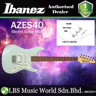 Ibanez AZES40 AZ Series Electric Guitar with HSS Pickup and Tremolo - Mint Green (AZ ES40)