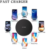ไวเรสชาร์จเจอร์ Wireless Charger ของแท้ เครื่องชาร์จโทรศัพท์แบบไร้สายในตัว สำหรับ iphone8 iPhonex XR Max XS iphoe11 Samsung S8 Plus S7 Edge Huawei Mate20