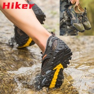 Hiker 2022ฤดูร้อนรองเท้าเดินป่าผู้ชายกีฬากลางแจ้งเดินป่าปีนเขารองเท้าแบกเป้ลื่นเส้นทางเดินป่ารองเท้าผ้าใบผู้ชายรองเท้าตาข่ายกันน้ำสำหรับผู้ชายขนาดใหญ่37-46
