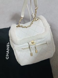 Chanel  backpack 白色 背囊 背包