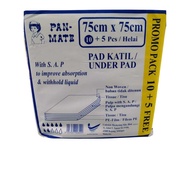 PAN-MATE UNDERPAD 75CM X 75CM