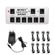Mosky NANO Power Station 12V/9V 8-Output Guitar Pedal Power Supply