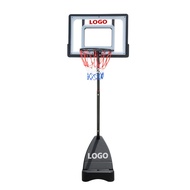 P019X Youth indoor and outdoor mobile adjustable height basketball stand38cm Inner diameter of outdo