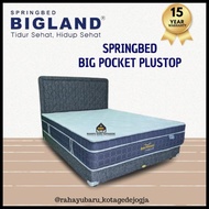 Springbed Bigland Big Pocket Plushtop 160 - Kasur Saja Springbed Jogja