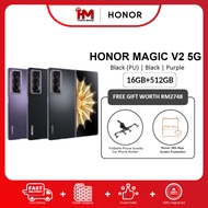 Honor Magic V2 5G Smartphone (16GB RAM+512GB ROM) | Original Honor Malaysia