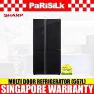 Sharp SJ-VX57PG-BK Multi Door Refrigerator (567L)