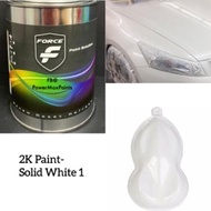 FORCE 2K SOLID WHITE 2K CAR PAINT