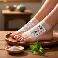 Beijing Classic Mugwort Foot Patch - 8-Herb Poria Acupoint Therapy | Detox & Soothing | Douyin Hit  