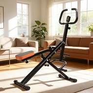 Household Multifunctional Squat Machine Indoor Sports Rowing Machine Dynamic Bicycle Single Exercise