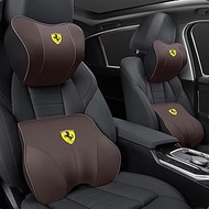 Car Headrest Pillow for Ferrari 512 TR 1991-1994 Car Seat Head Support for Relieving Neck Fatigue Lu