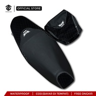 Akna Axl - Universal 3D Carbon Chess Motorcycle Seat Leather Type 5