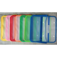 School Zipper Bag (Map Jinjing) / MAP KANCING/ tas sekolah