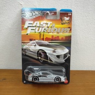 Hotwheels Fast Furious Mitsubishi Eclipse Silver