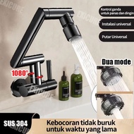 Rotation 1080 gooseneck sink faucet / dishwashing sink faucet / wall-mounted dishwashing faucet / 2 