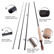 Goture Maxway Fly Fishing Rod Combo Set Kit Aluminum Alloy Fly Reel + 2.4/2.7/3.0M Rod+Line+Main Backing Fly Lure+Bagshop