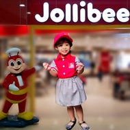 JOLLIBEE CREW UNIFORM INSPIRED FOR GIRL & BOY KIDS