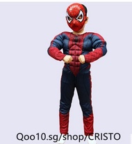 Christmas Boys Muscle Super Hero Captain America Costume SpiderMan Batman Hulk Avengers Costumes Cos