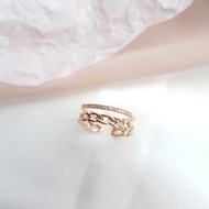 Gold Ring / Imitation Ring / Prewed Ring / Diamond Ring - Ariel Ring
