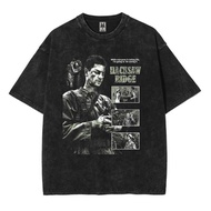 Oversized hacksaw ridge washed washing vintage tee