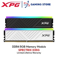 ADATA XPG SPECTRIX D35G 8GB / 16GB DDR4 3200MHZ / 3600MHZ RGB MEMORY / RAM ( BLACK / WHITE )
