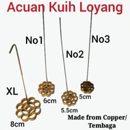 Acuan Kuih Loyang/Goyang Copper/Tembaga/Honeycomb Beehive Cookies Mould/Bunga Durian/Rose Cookies Biscuits Kuih Mould